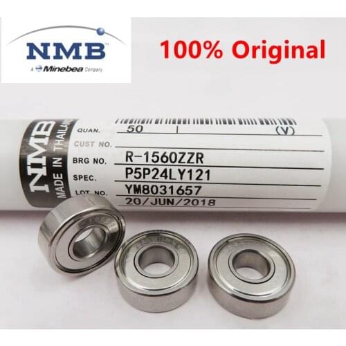 50pcs NMB Minebea high speed bearing R-1140ZZ R-1350ZZ R-1560ZZ L-1770ZZ 694ZZ 695ZZ 696ZZ 697ZZ 4x11x4 5x13x4 6x15x5 7x17x5 mm