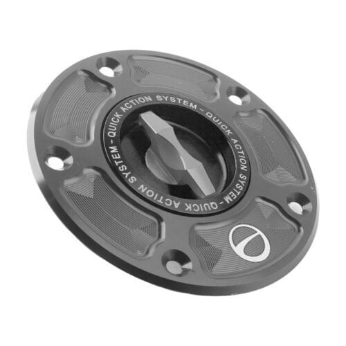 Motorcycle Accessories CNC Aluminum Keyless Fuel Gas Tank Cap Cover for SUZUKI SV1000 /S 2003-2015 SV650 2003-2020