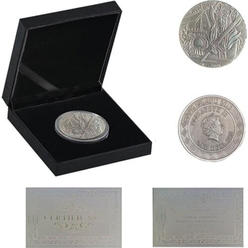 Amaterasu Commemorative Bronze Coins Elizabeth II Collectibles Gifts Non-Currency W/ Luxury Box