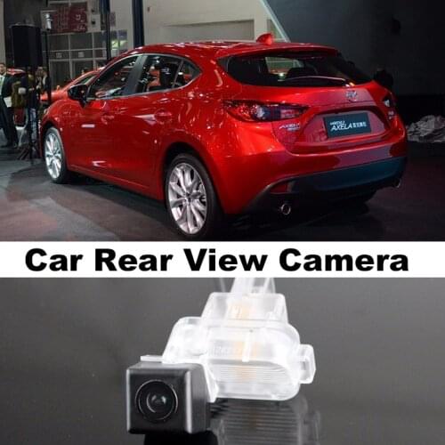 Car Camera For Mazda 3 Axela Hatchback 2013~2015 High Quality Rear View Back Up Camera For Top Gear Fans to Use | CCD with RCA