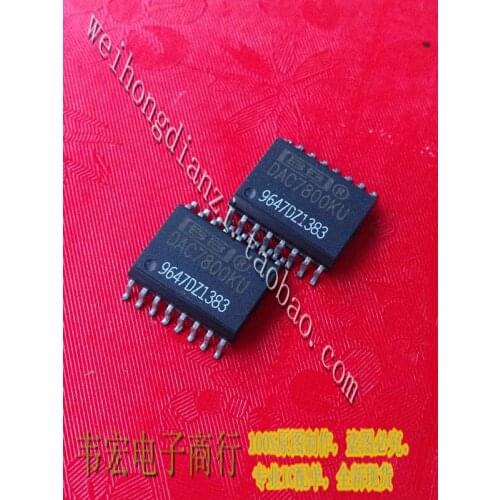 Delivery.DAC7800KU DAC7800 Free new chip spot SOP20