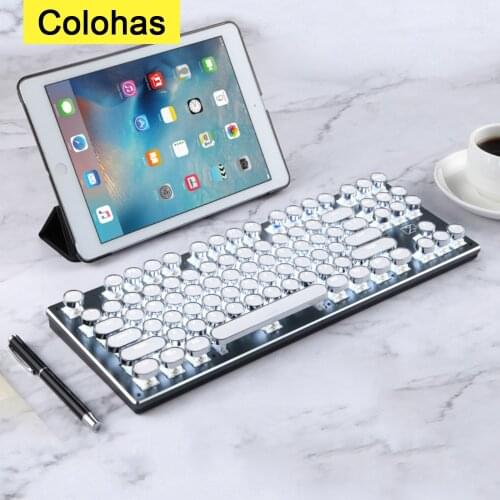 2.4G Wireless Tri-mode Bluetooth Type-C USB Mechanical Keyboard Mechanical Gaming Keyboard For Macbook Tablet PC Gamer
