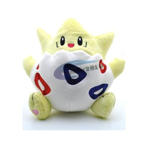 Hot Toys Pokemoned High Quality 20CM Togepi Animal Stuffed Dolls Plush for Children Toy Kid Gift Home Bedroom Decor