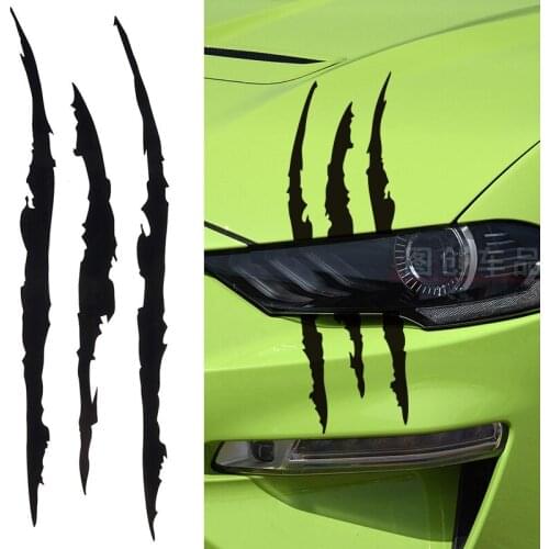 Car Sticker Reflective Monster Claw Scratch Stripe Sticker for Infiniti FX-series Q-series QX-series Coupe EX37 EX25 JX35 EX35