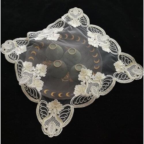 Luxury Coffee Cup Tea Set Cover Cloth Bedroom Study Living Room European Table Mat Christmas Wedding Banquet Party Decoration