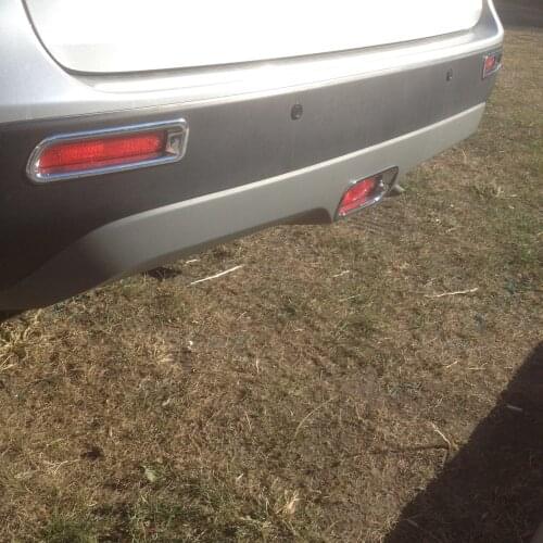 Tail Rear Foglight Fog Lamp Cover Trims For Suzuki Vitara Escudo 2015 2016 2017 ABS Chrome Bottom Stoplight Decoration