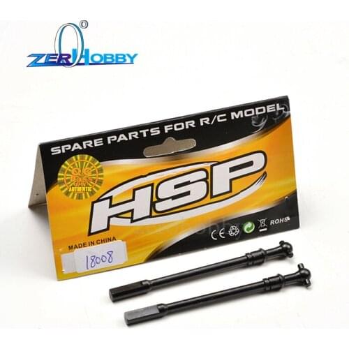 2Pcs RC Remote Control Car Parts 18008 HSP 94180 1/10 Climber 4X4 Rock Crawler Part Drive Shaft