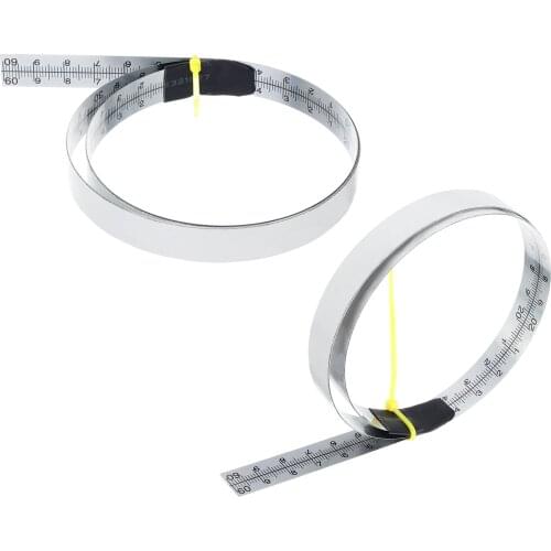 1.5/2.5M DIY Woodworking 12.5mm Sticky Ruler Stainless Steel Measure Layout Tools Waterproof Tool Anti-Rust Scale