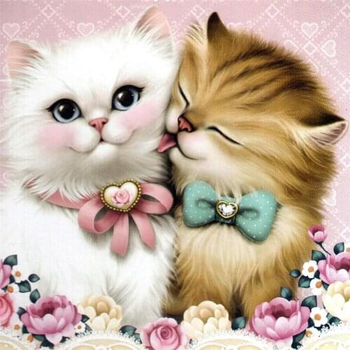 Pet Cartoon Animal DIY Cross Stitch 11CT Embroidery Kits Craft Needlework Set Printed Canvas Cotton Thread Home Sell