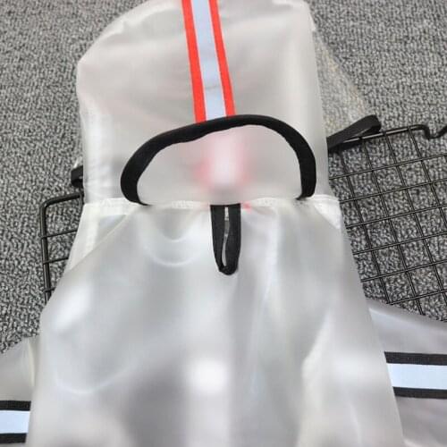 Dog Raincoat Teddy Bichon Hiromi Small and Medium-sized Dog Poncho Four-legged Anti-dirty All-inclusive Clothes for Rainy Days