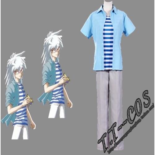 Duel Monsters zexal Kaiba Seto Yu-Gi-Oh! Yu Gi Oh YGO Ryo Bakura Cosplay Costume Unisex Halloween Custom Made