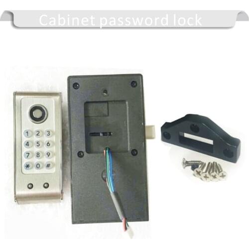 TM & password keyboard Electronic locker digital cabinet lock TM induction electronic combination lock