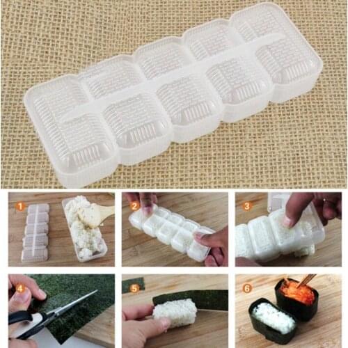 Five-Piece Sushi Rice Roll Mold Sushi Tool Mold Sushi Mold Korean Cuisine Laver Rice Mold, Sushi Maker