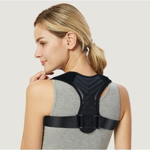 Back Posture Corrector Adjustable Clavicel Spine Support Brace Shoulder Lumbar Pain Relief Men Women Upper Back Correct Corset