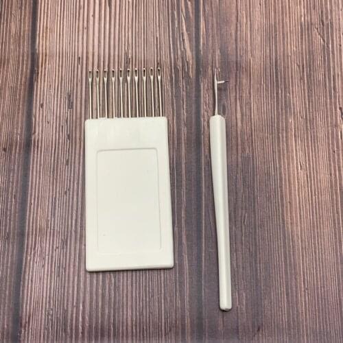 Best price 1set 10-needles Transfer tool 4.5 mm knitting machine + bonus latching tool Brother Silver Reed Knitking