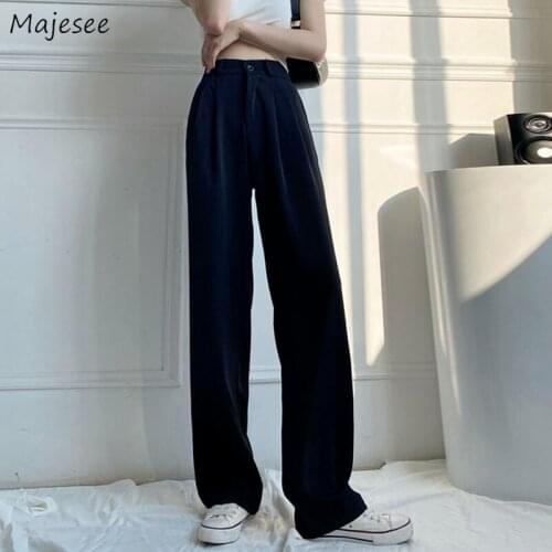 Женские брюки широкие Majesee China At AliExpress