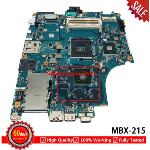 M930 1P-009B500-8012 1P-009BJ00-8012 REV:1.2 For Sony MBX-215 Laptop motherboard A1765407A A1765407B Mainboard