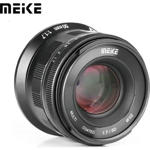 Meike 50mm f1.7 Manual Focus Prime Lens Full Frame for Nikon Z Mount Z5 Z6 Z7 Z6II Z50 for Canon EOS RF Mount EOS RP EOS R R5 R6