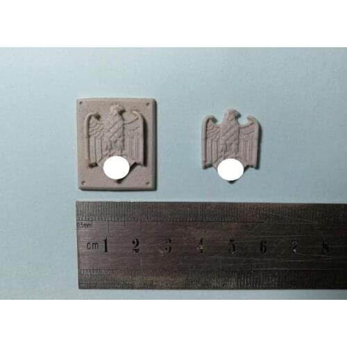 Resin building logo 1:35 sand table model