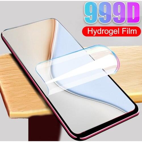 Soft full cover hydrogel film for xiaomi mi play Poco C3 X3 X2 M2 F2 pro Pocophone F1 protective film screen protector Not Glass