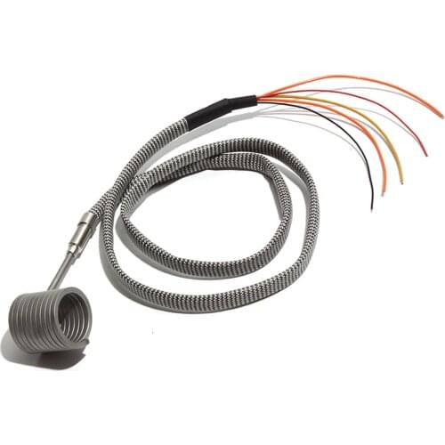 45mm ID 40~50mm Height Hot Runner Heating Coil 4.2*2.2mm Section Size 110V/220V/380V Spring Band Heater for Injection Machine