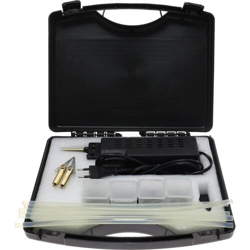 Plastics Welding Machine Plastics Welder Garage Tools Hot Staplers Machine Staple PVC Repairing Machine Stapler + 200 Staple