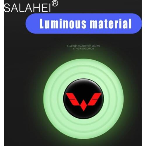 Hood Door Anti-shock Luminous Stickers Shock Absorber Gasket For Wuling Cortez Almaz Confero E100 For Car Accessories Protection