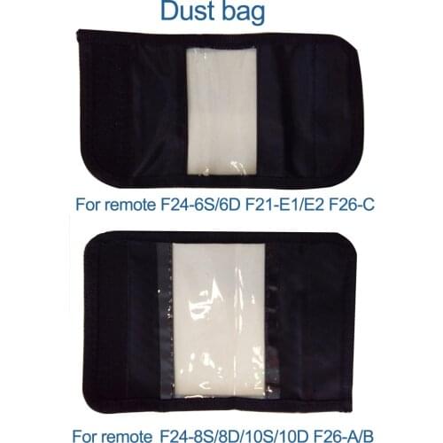 Telecontrol industrial wireless crane hoist radio remote control dust cover dust bag for F21-E1 F21-E2 F24-8D F24-10D