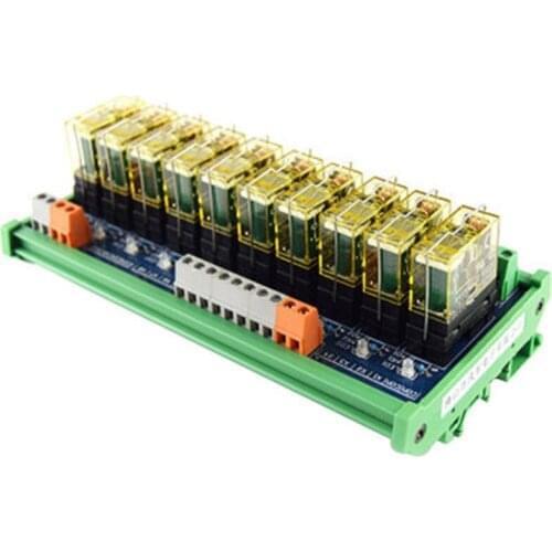 Relay single-group module 10-way compatible NPN/PNP signal output PLC driver board control board