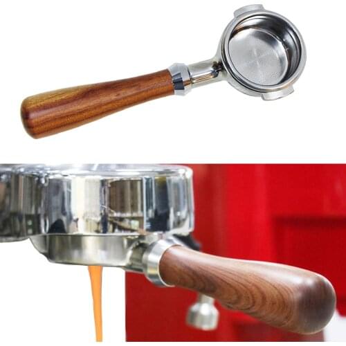 Espresso Bottomelss Naked Portafilter 51MM - 58MM Apply to E61 Punching Head 304 Stainless Steel Coffee Machine Handle