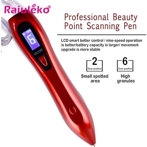 Mole Removal Pen Wart Plasma Remover Tool Laser Beauty Skin Care Corn Freckle Tag Nevus Dark Age Sweep Spot Tattoo Electric Sets