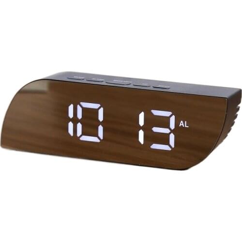 LED Alarm Clock Electronic Clock Fashion Alarm Clock for Students Dormitory Living Room Table Clock Alarm Clock Vintage Clock