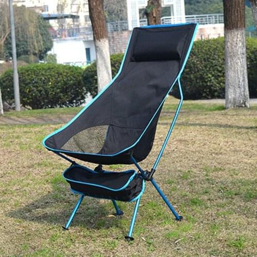 Outdoor Camping Chair Oxford Cloth Portable Folding Camping Chair Seat For Fishing Festival Picnic BBQ Outdoor Chair