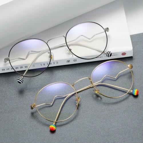 Vintage Unisex Clear Lens Frame Plain Glasses Optical Glasses Flat Glasses Frame Anti-blue Transparent Clear Optical Glass A0032