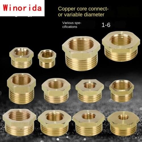 3/4 IN To 1/2 IN Internal and External Wire Directly 1 Inch To 3/4 IN To 1/8 IN To 1/4 IN To 3/8 IN Thread