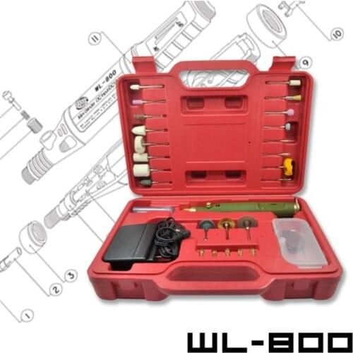 WLXY-800 Auot-Speed Rotary Grinder with Accessories Perfect Electric Mini Drill Set