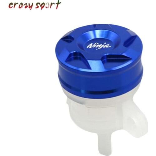 Rear Brake Master Cylinder Fluid Reservoir Tank For KAWASAKI NINJA 250R 250SL 300 400 1000 ZX-6R ZX-10R ZX-10RR ZX10R ZX6R