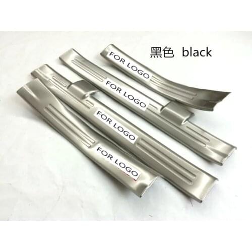 Car Styling For Suzuki Vitara Inner Door Sill Scuff Plate Guard Door Sills Pedal Protector Car Stickers Accessories 2015 2016