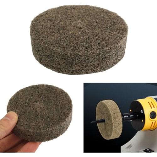 1Pc 3 Inch 75mm Nylon Fiber Mini Polishing Buffing Buffer Pad Grinding Disc Wheel Abrasive Tool