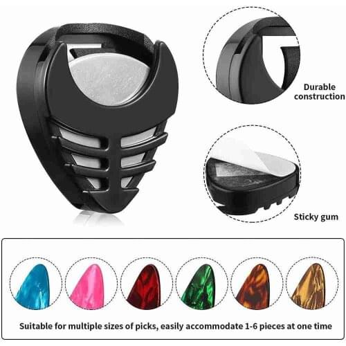 10pcs Picks Color Random Picks Picks Celluloid Black Picks Guitar Pick Set