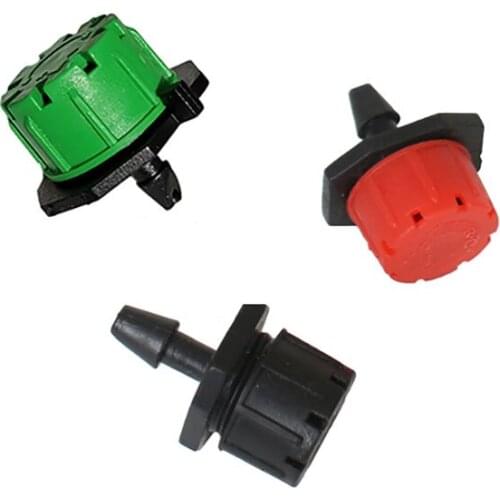 50Pcs 8-Hole Dripper Micro-dripIrrigation System Sprinklers Connected to1/4 ''Hose Garden Irrigation Sprinkler Accessories