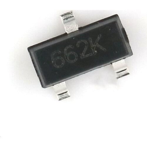 50pcs/Lot XC6206P332MR SOT XC6206P332 SOT23 XC6206 SMD(662K) 3.3V/0.5A Positive Fixed LDO Voltage new and original In Stock