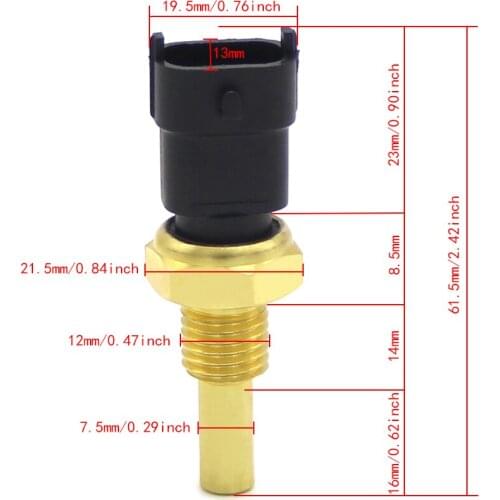 Water Temp Temperature Sensor For Ski-doo Elite 1500 Expedition 1200 SE TUV 1300 600 900 ACE SWT V GrandTouring 700 Carb GSX