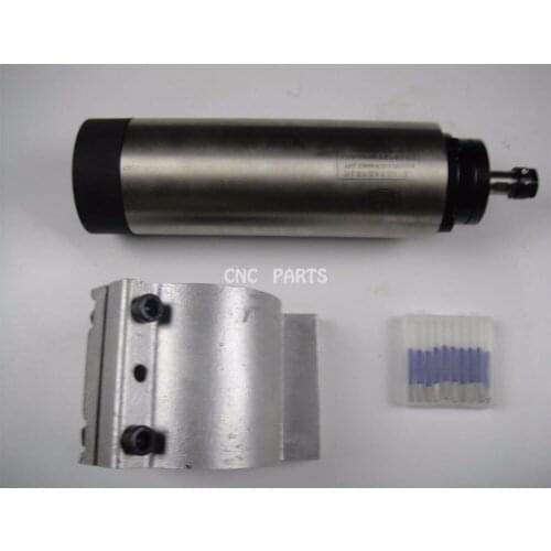 CNC milling spindle ER11 800w air cooling spindle motor + spindle support+cnc engravin bits