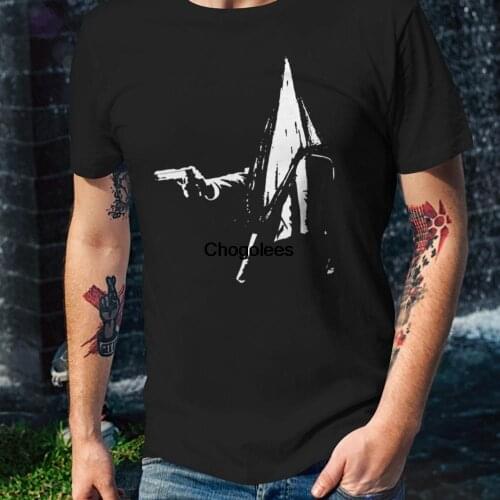 Silent Hill Pulp Fiction Pyramid Head T Shirt
