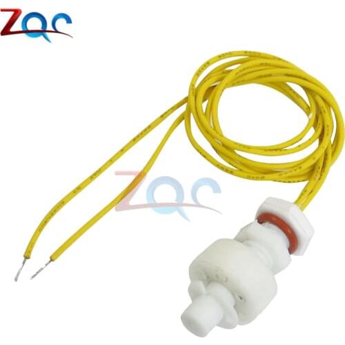 Normally closed low pressure float switch ZP2508 Mini PP Tank Pool Water Liquid Level Sensor Module Vertical Float Switch 36mm