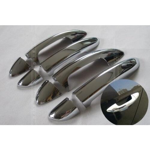 New Chrome Car Door Handle Cover Trim For VW PASSAT B6 3C 2006 2007 2008 2009 2010 Passat CC 2009-2012 Free Drop Shipping