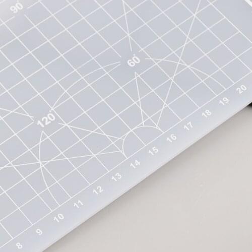 Translucent Cutting Pad Hand Account Sticker Scraping Compound PVC Multi-Purpose Cutting Pad Rubber Stamp Cutting Board For