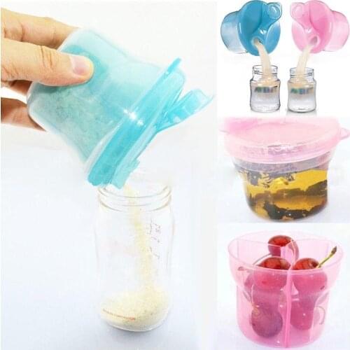 Portable Milk Powder Formula Dispenser Food Container Storage Feeding Boxes Kitchen Spice Storage Bottle Baby Food Storage Box