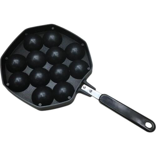 Non-stick Frying Pan Convenient Integrated Bakeware Bread Machine Suitable For Octopus Balls, Bread Balls, Donut Holes And Cake